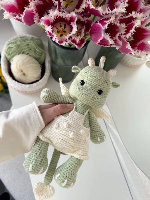 Іграшка,ручна робота,хендмей,дінозаврик