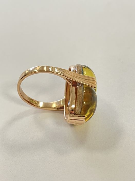 Złoty pierścionek rozmiar 12