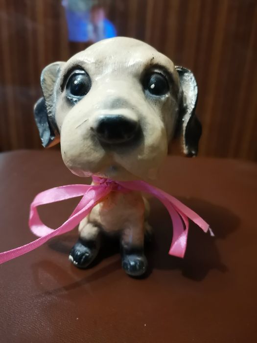 Игрушка статуэтка собака