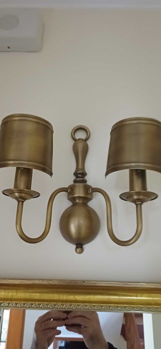 Candeiros sala e corredor 9 unidades