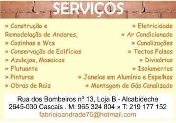 Construção civil, Santos unipessoal Lda