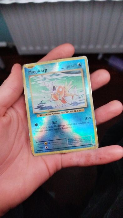 Karta kolekcjonerska Pokemon magikarp