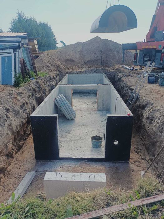ziemianka betonowa piwnica ogrodowa B30W8 solidna schody wentylacja