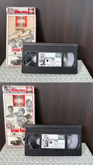 Czterej pancerni i pies - komplet 10 kaset VHS