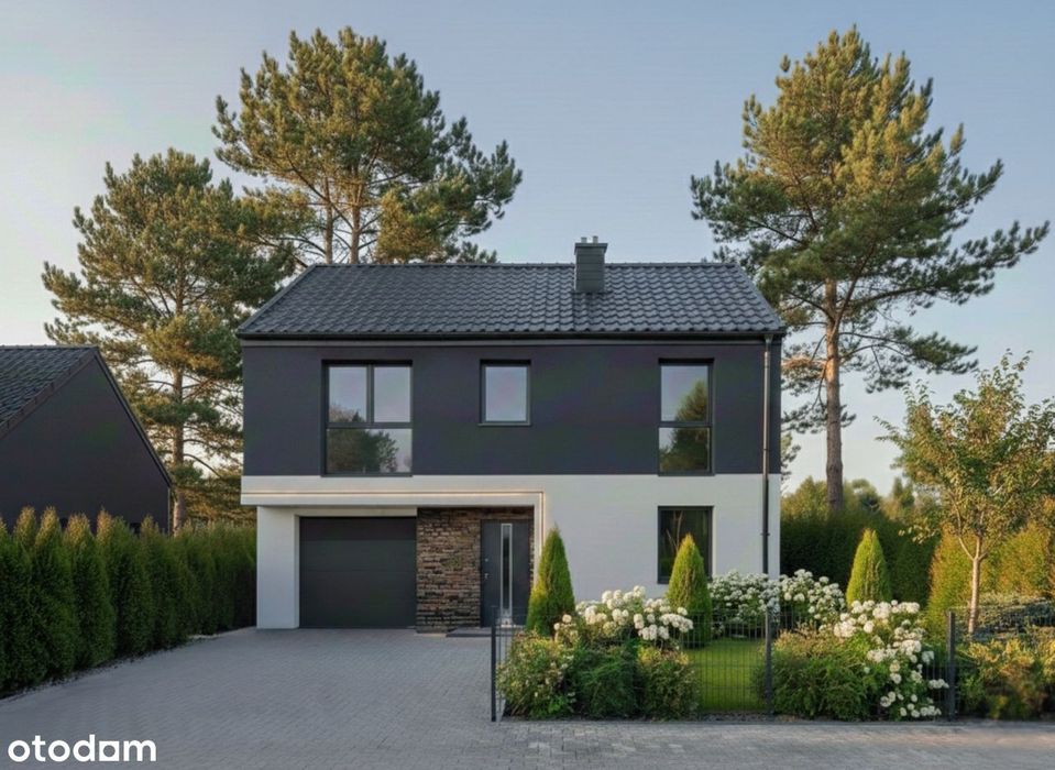 Dom 108 m² z garażem + Prywatny Las | 5 pokoi  Pompa Ciepła  Czerwiec!