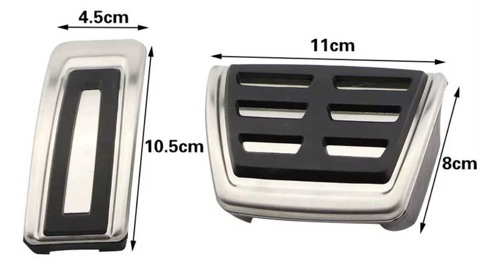 Nakładki na pedały samochodowe VW GOLF 7 8 GTi MK7 PassatB8 Octavia 5E