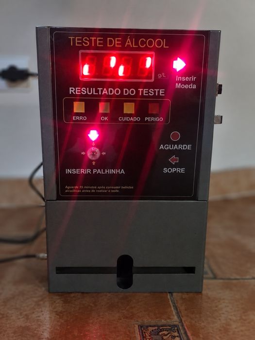 Vending Machine Alcoolímetro (Novo)