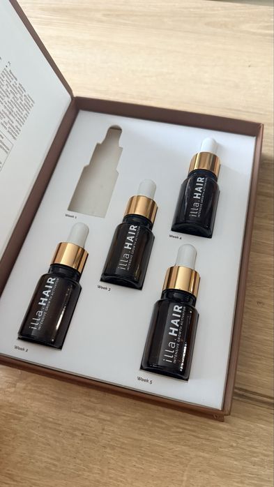 illa HAIR intensive growth activator, kuracja na wypadanie włosów, wcierka na porost włosów, ampułki na włosy