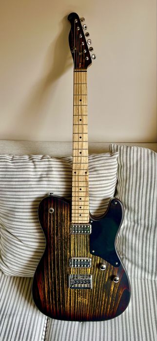 Jak nowa! Gitara Harley Benton Deluxe TE90 FLT Blast