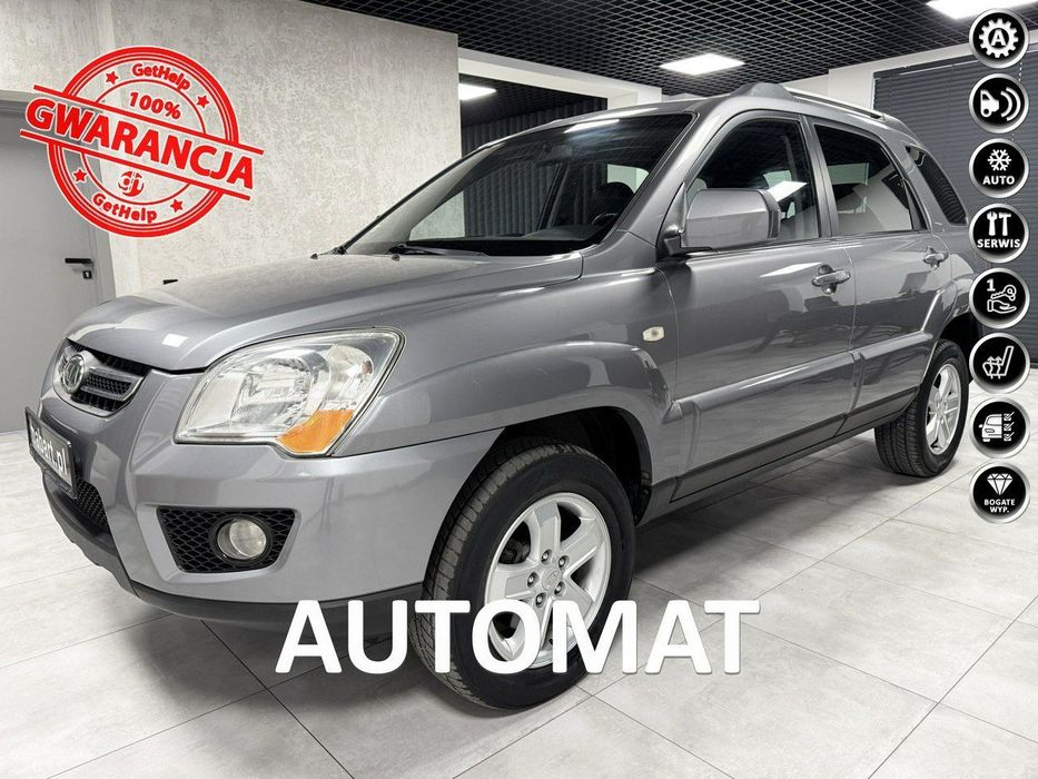 Kia Sportage 2.0 CRDi 136KM Exclusive CHALLENGER* Automat * Skóra Klimatronic* Alu