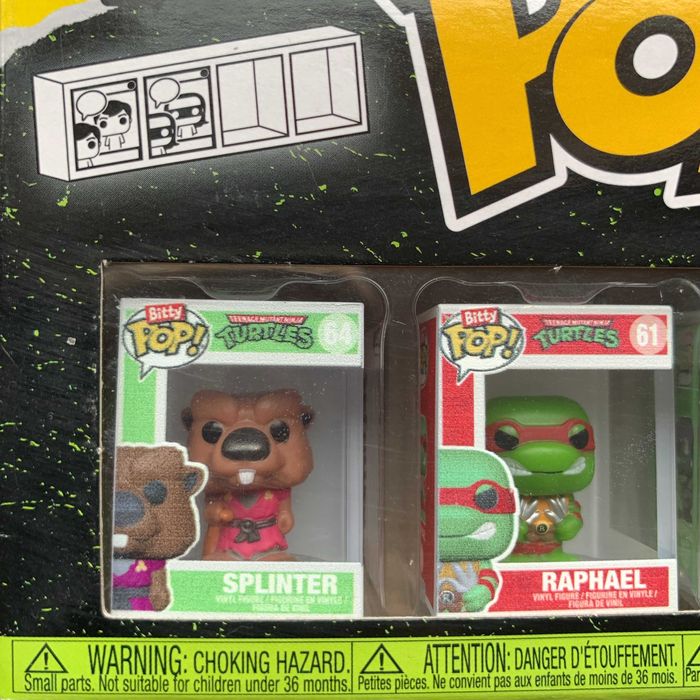 Funko Bitty Pop! 4-Pack: Teenage Mutant Ninja Turtles - Raphaelo