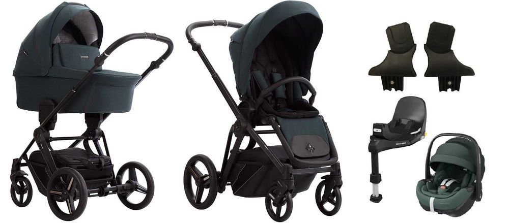 4W1 Bebetto - Monti + Pebble 360Pro2+baza Slidetech