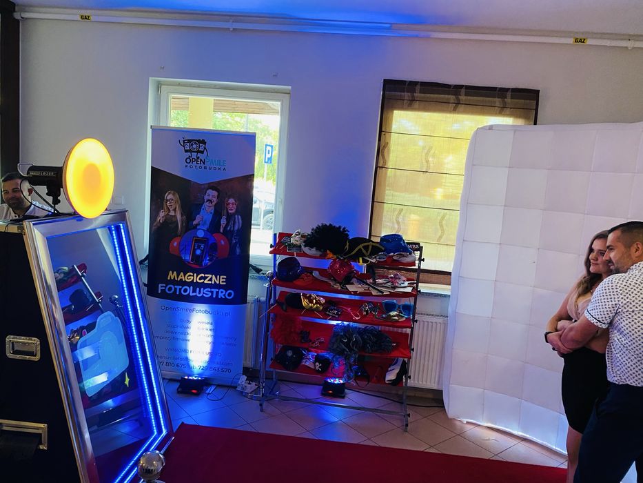 Fotolustro / Fotobudka 65” – KOMPLET EVENTOWY – GOTOWE DO PRACY