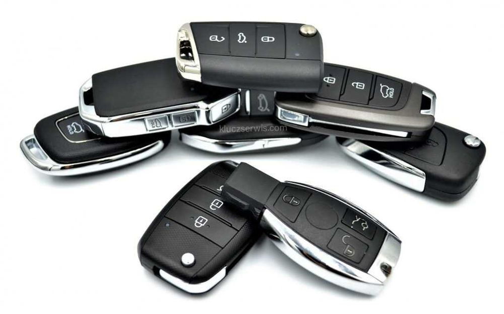 Dorabianie kluczy kluczyków samochodowych wszystkie marki Bełchatów