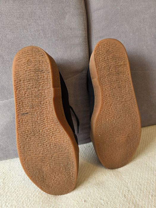 Buty Lasocki skórzane zamszowe granatowe 42