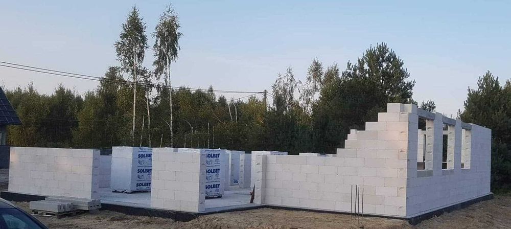 Budowa domów  stany surowe