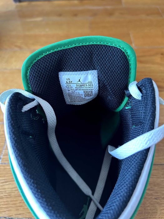 Ténis Air Jordan 1 "Lucky Green"