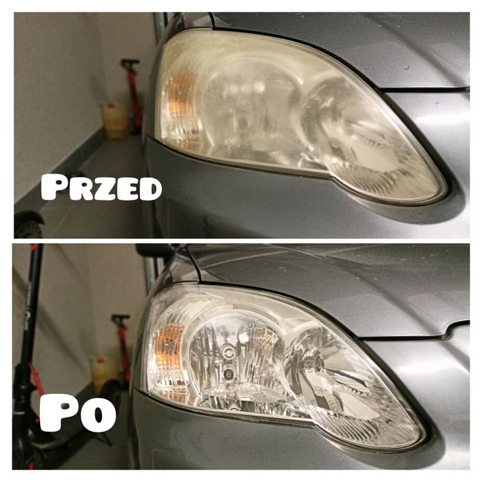 Polerowanie lamp/ reflektorów Radom/Pionki/Zwoleń.