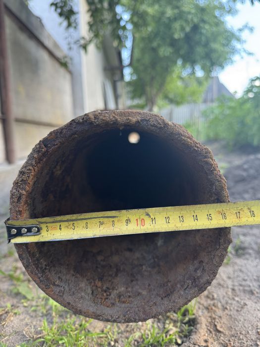 каналізаційна чугунна труба 6шт