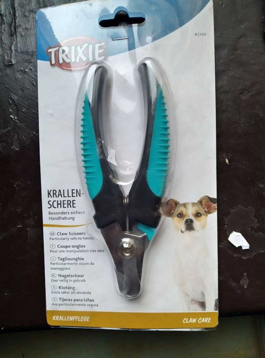 Кігтеріз для собак Trixie з обмежувачем 16 см