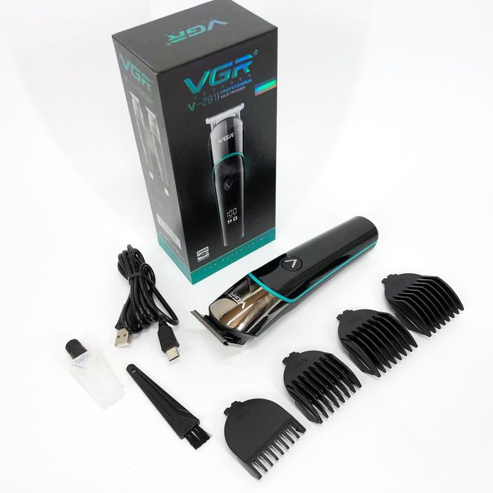 Машинка для стрижки VGR V-291 аккумуляторная триммер електробритва шей