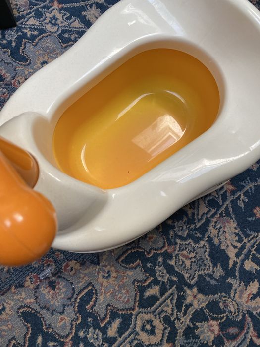 Baldinho de bébé com apoio