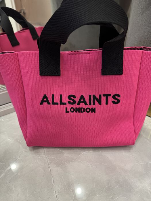 AllSaints torebka rozowa Izzy mini