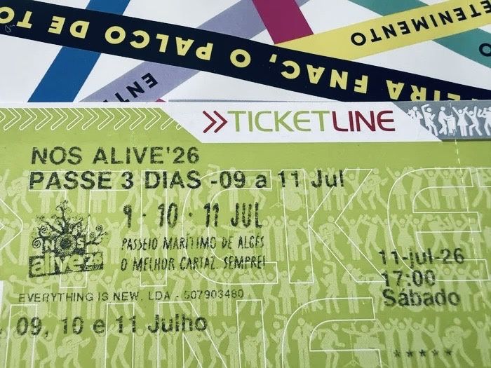 Bilhete para Nos alive - 11 Julho