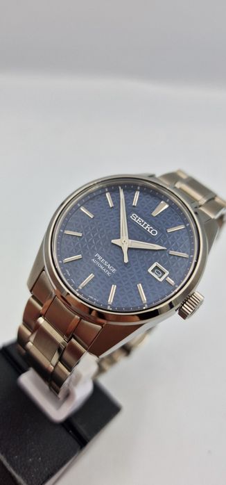Seiko Presage Automatic Blue Sharp Edge Series - Baby Grand Seiko