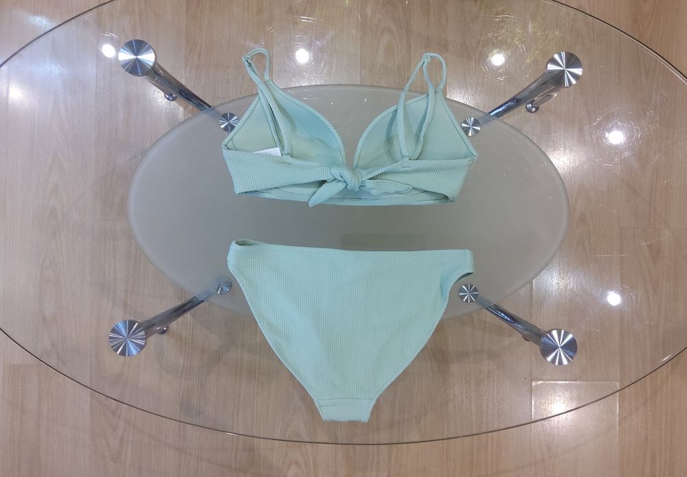 Купальник раздельный в рубчик,  размер М, новый