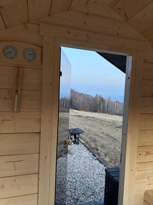 Sauna ogrodowa, HONEY, mobilna,