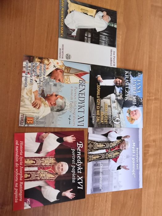 Jan Paweł II i Krawczyk+Benedykt XVI - komplet plyt