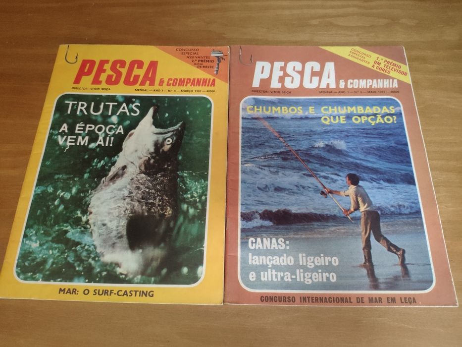 Revistas Pesca e Companhia 1981