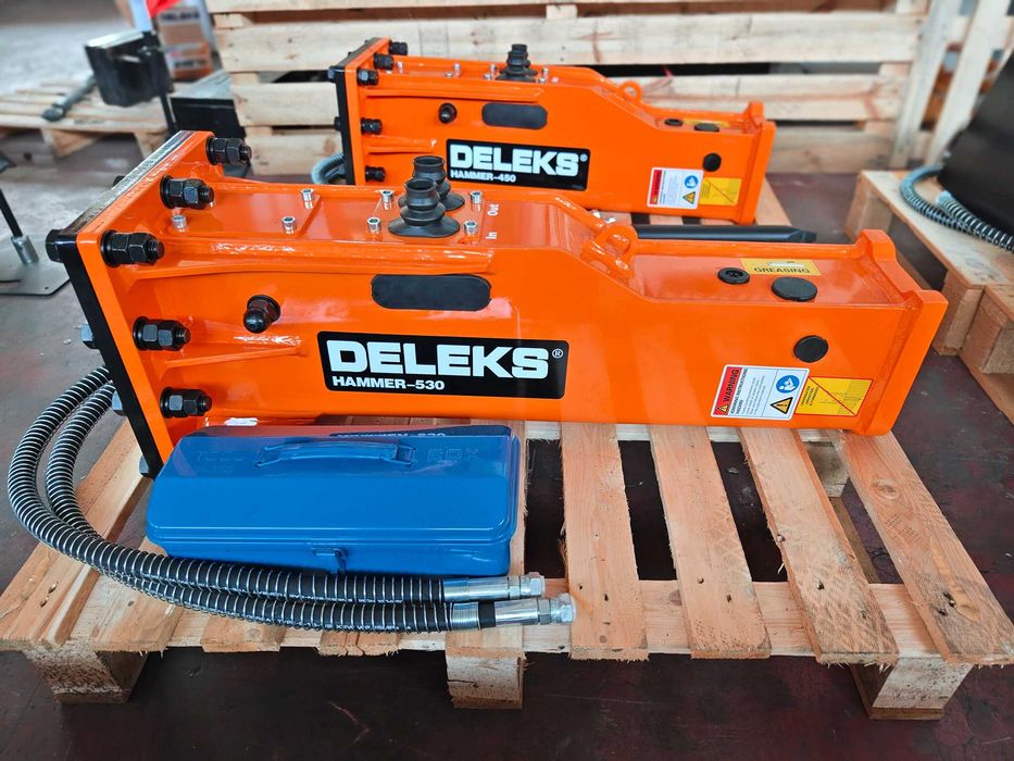 Martelo Silencioso p/Escavadora 2.5-5T-HAMMER-530 -ENVIO +IVA INCLUÍDO
