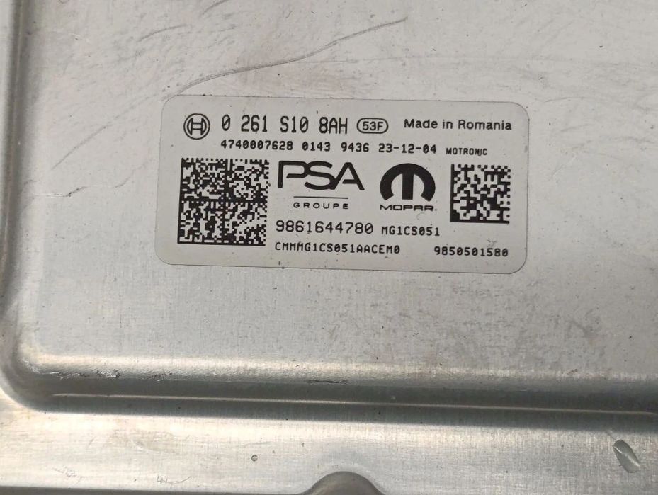 jednostka sterująca silnikiem benzynowym Opel Corsa F 2024 9861644780