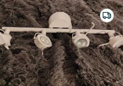 Lampa sufitowa, halogenowa