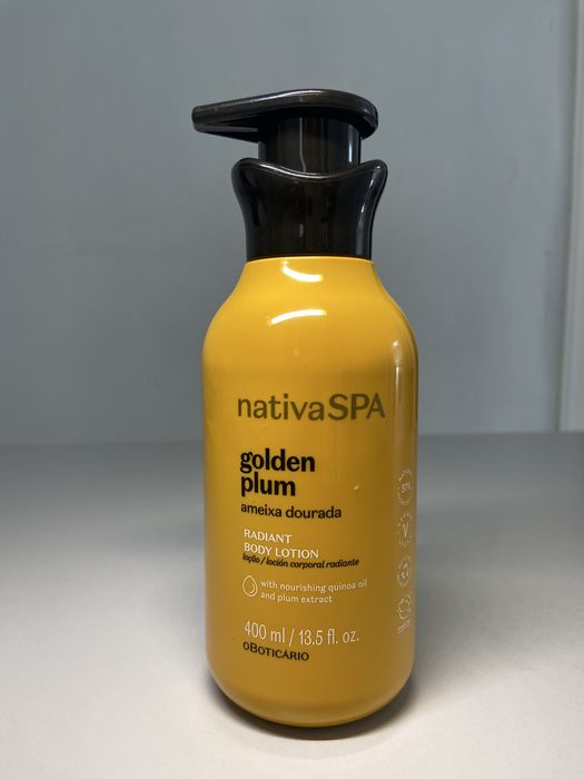 Loção Hidratante Corporal Nativa Spa Ameixa Dourada, 400ml
