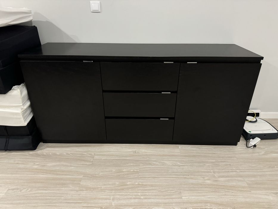 Solid Black Wenge Sideboard64741075833601120