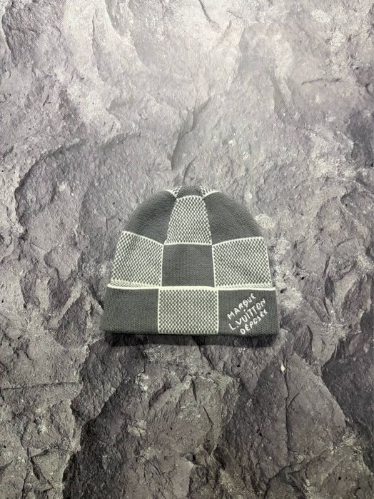 Шапка Louis Vuitton Damier Beanie