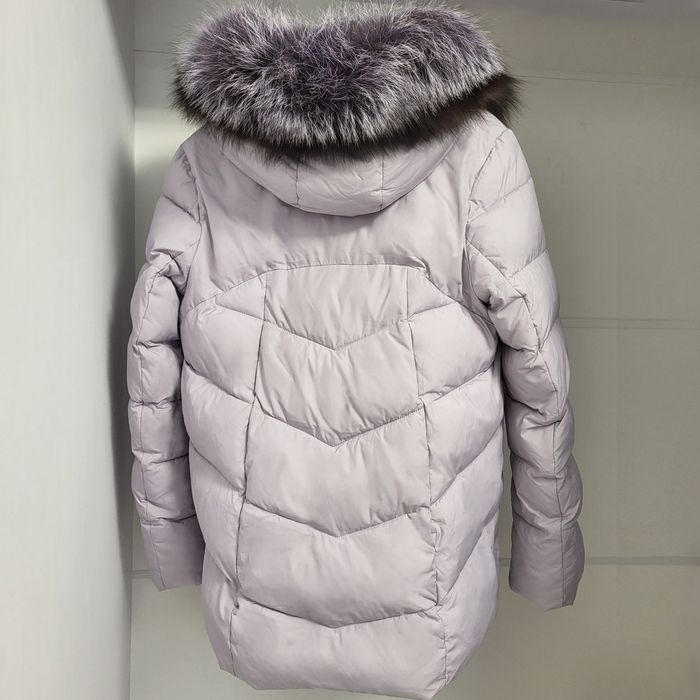 Жіноча зимова куртка преміум якості  тренд 2026  колір світлий тауп