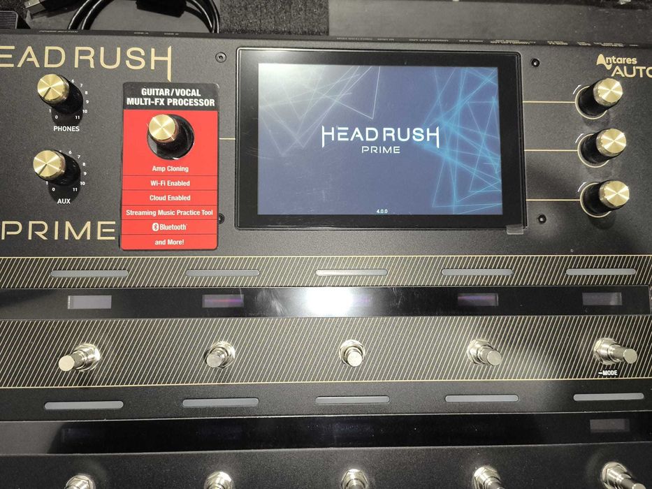 Headrush Prime Guitar FX/Amp Modeler/Vocal Processor