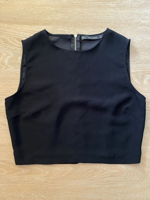 Top preto da Zara