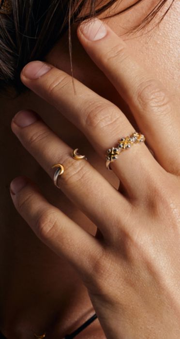 Підвіс Лялька-Мотанка з позолотою