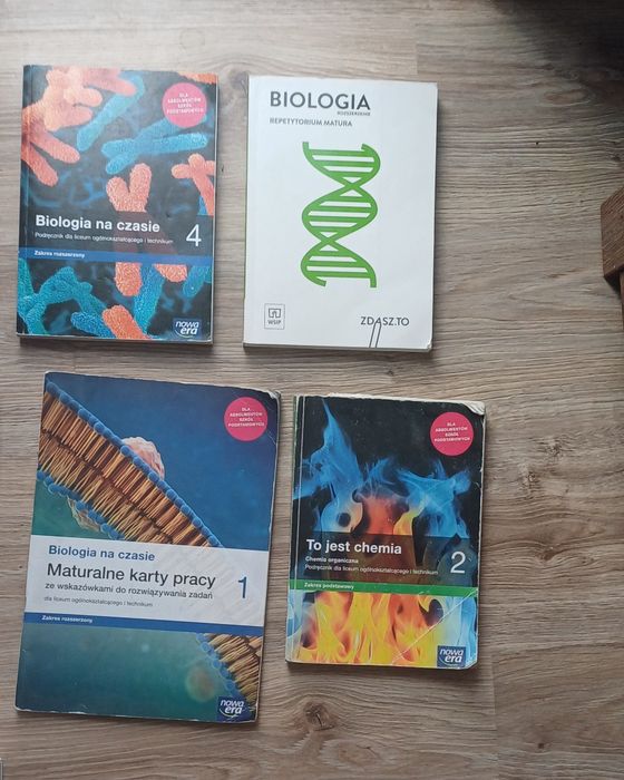 Książka biologia/chemia