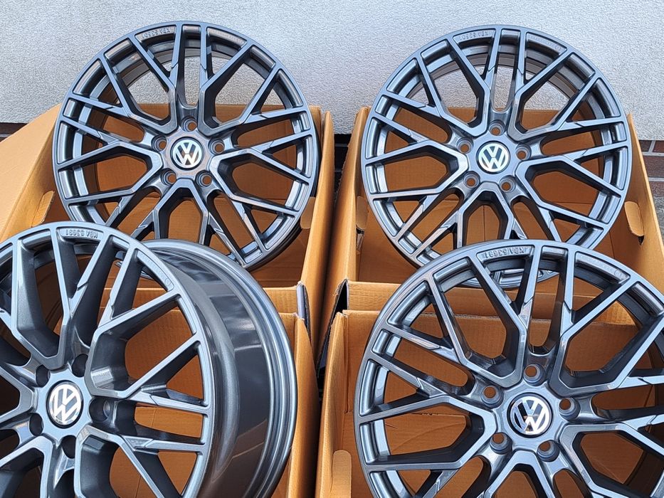 ALUFELGI VW 17 5x112 Turan Passat Golf Jetta Scirocco Caddy CA20 HG