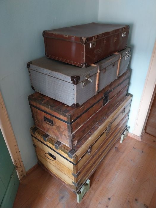 Conjunto arcas arrumação