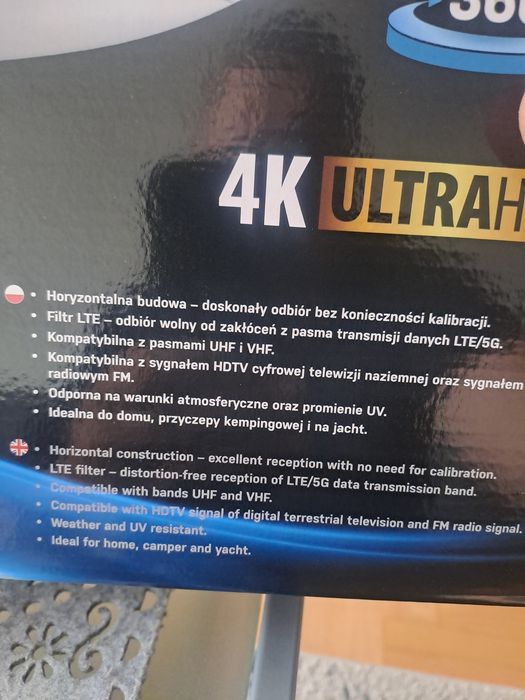 Antena DVB-T/T2  dookólna