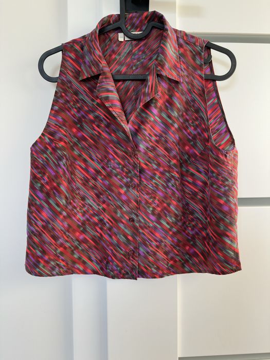 Marella 100% pure silk top size 36