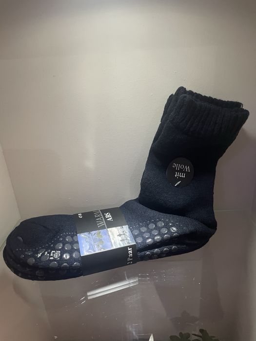 2 x pary skarpet męskich, grube, duże, rozmiar 47/50