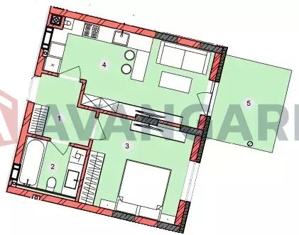 Продаж 1 кім Брюховичі ЖК Статус Парк